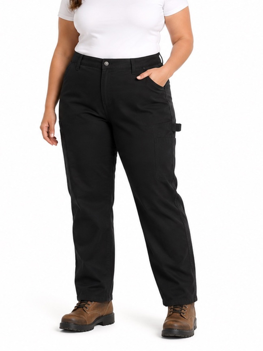 Timberland PRO Women’s Athletic Fit Work Pants Black Size 16 Regular Cargo